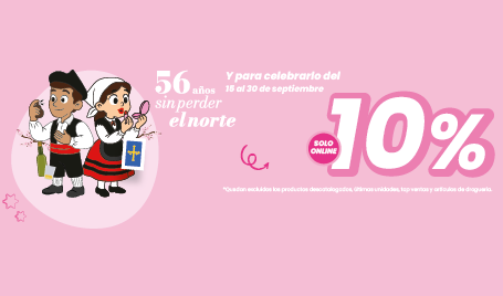 10% DESCUENTO DE ANIVERSARIO