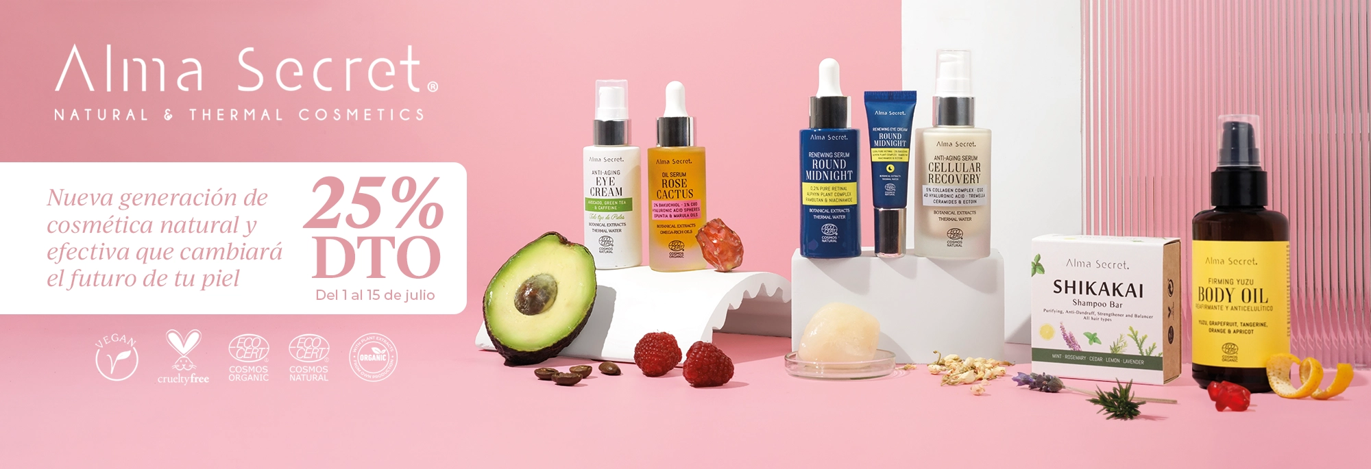 Promoción de julio con Alma Secret