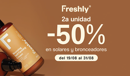 FRESHLY AGOSTO 2da al 50%