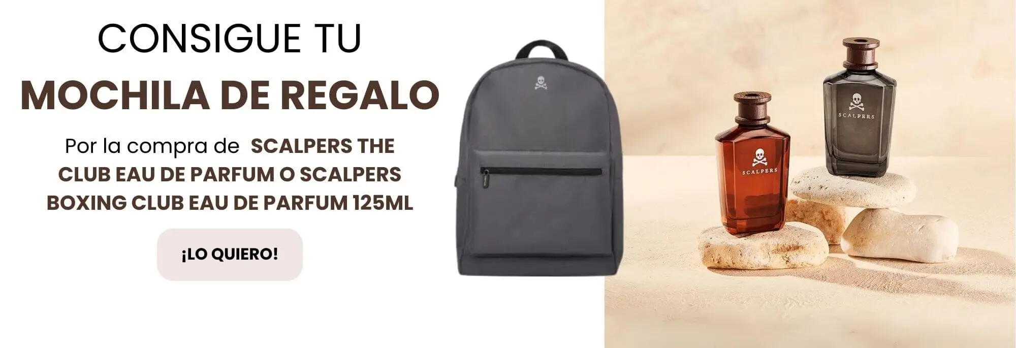 Regalo Mochila con Perfume Scalpers
