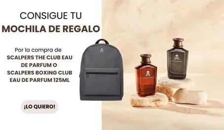 Regalo Mochila con Perfume Scalpers