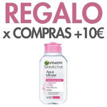 REGALO GARNIER AGUA MICELAR MINI POR COMPRAS SUPERIORES A 10€ EN MAQUILLAJE DE L'OREAL Y MAYBELLINE