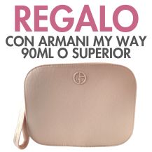REGALO NECESER ARMANI CON FRAGANCIAS ARMANI MY WAY TAMAÑO GRANDE