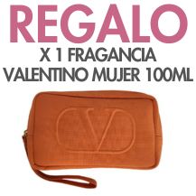 REGALO NECESER POR LA COMPRA DE UNA FRAGANCIA VALENTINO MUJER 100ML O MÁS