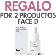 REGALO PURE PLUMP 13ML POR LA COMPRA DE 2 PRODUCTOS DE FACE D