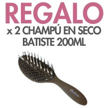 REGALO CEPILLO POR LA COMPRA DE 2 CHAMPÚ EN SECO BATISTE 200ML