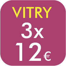 VITRY: 3 ESMALTES POR 12€