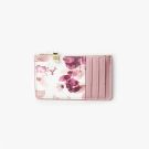 MONEDERO TARJETERO FLORES ROSA 80028 ONL*