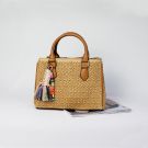 BOLSO MANO RAFIA TRENZADA PQ.FC2121 MARR.ONL