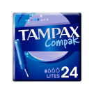 TAMPAX COMPAK LITES 24 U.