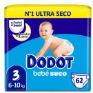 DODOT BEBE SECO T/3 6-10 KG. 62 U.#