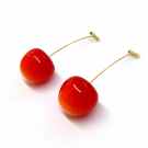 PENDIENTE COLGAR 28 ONL CEREZA CLARA