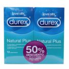 DUREX NATURAL PLUS 50% 2ª UNDS