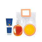 SHAUSA SET BAÑO NARANJA*