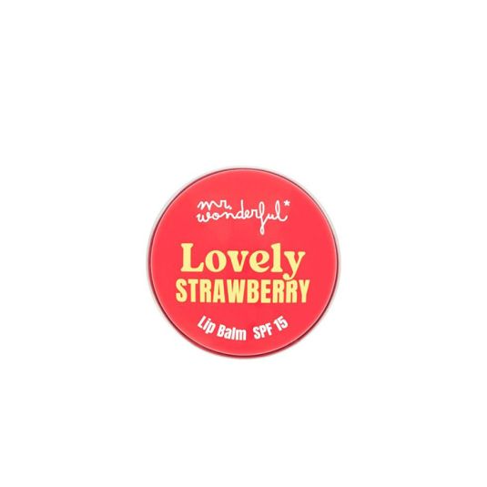 MR WONDERFUL LIP BALM LOVELY STRAWBERRY 15 M$