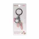 LLAVERO PIEDRA NATURAL CUARZO ROSA#