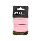 INCA PACK DE 6 GOMAS COLOR ROSA PALO