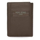 PEPE JEANS BILLETERO PJL CHECKBOX MARRON*