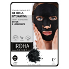 IROHA BLACK TISSUE FACIAL MASK CHARCOAL*