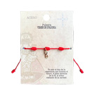 PULSERA 7 NUDOS CON VIRGEN COVADONGA DORADA