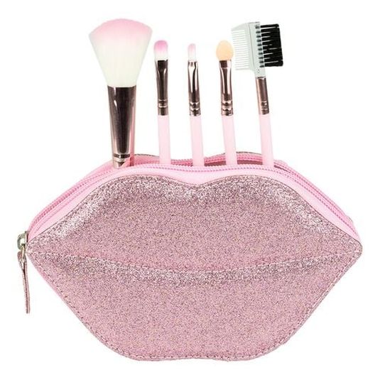 SET BROCHAS 5 PIEZAS CON NECESER KISS*