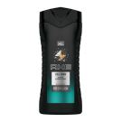 GEL AXE COLLISION LEATHER&COOKIES 400 ML.*