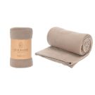 MANTA POLAR 125X150CM MARRON*