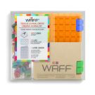 LIBRETA WAFF CUBINS PQ.NARANJA*
