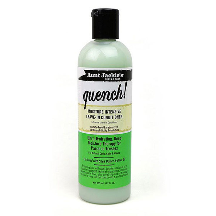 aunt jackie's quench moisture intensive leave-in conditioner355ml