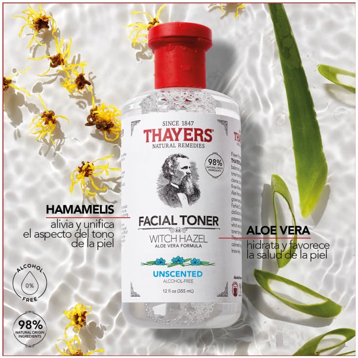 thayers unscented facial toner 355ml