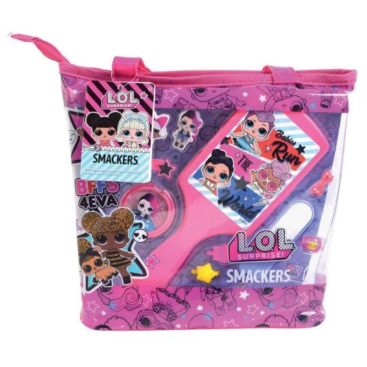 markwins lol surprise set maquillaje infantil + bolsa tote