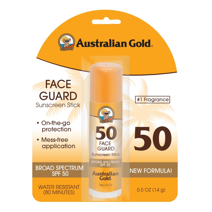 australian gold face guard sunscreen stick spf50 australian gold face guard sunscreen stick spf50