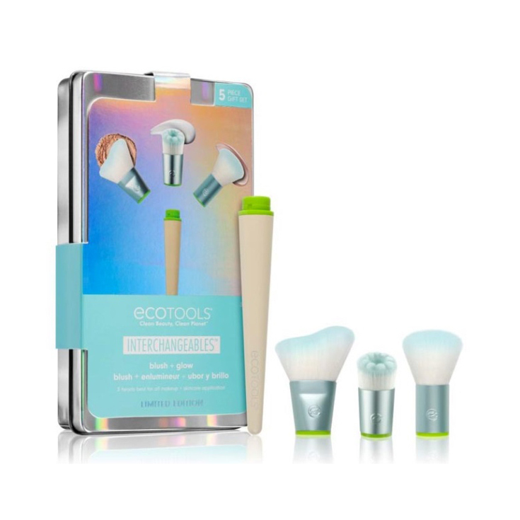 ecotools start the day beautifully kit 6 brochas maquillaje