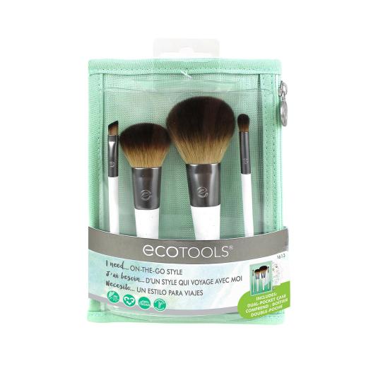 eco tools on-the-go style kit brochas maquillaje
