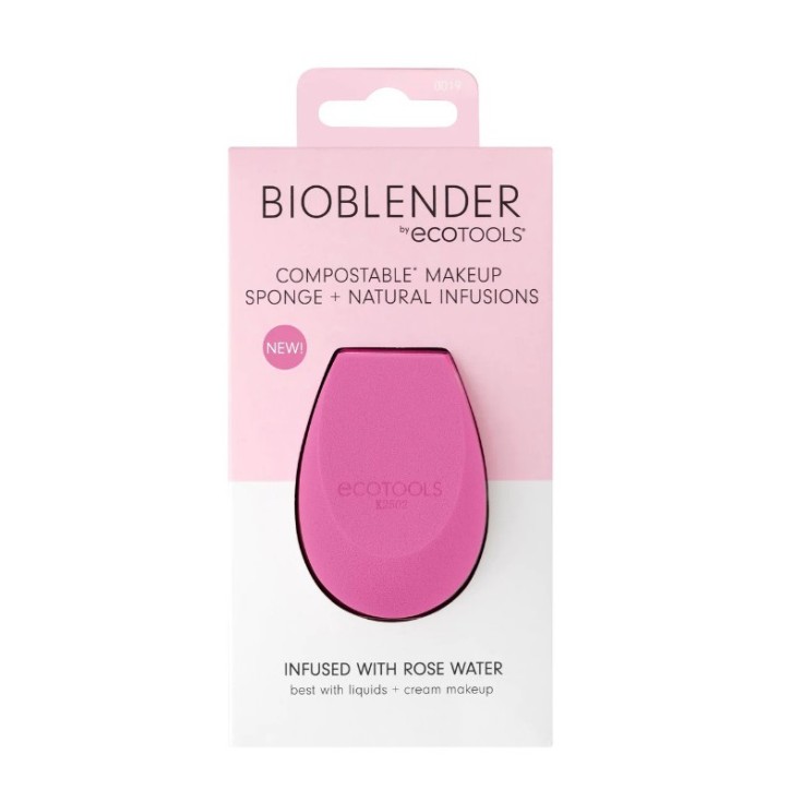 ecotools bioblender + rose water esponja maquillaje