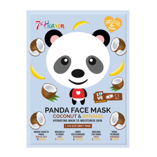 my7th heaven panda animal sheet mask tissu