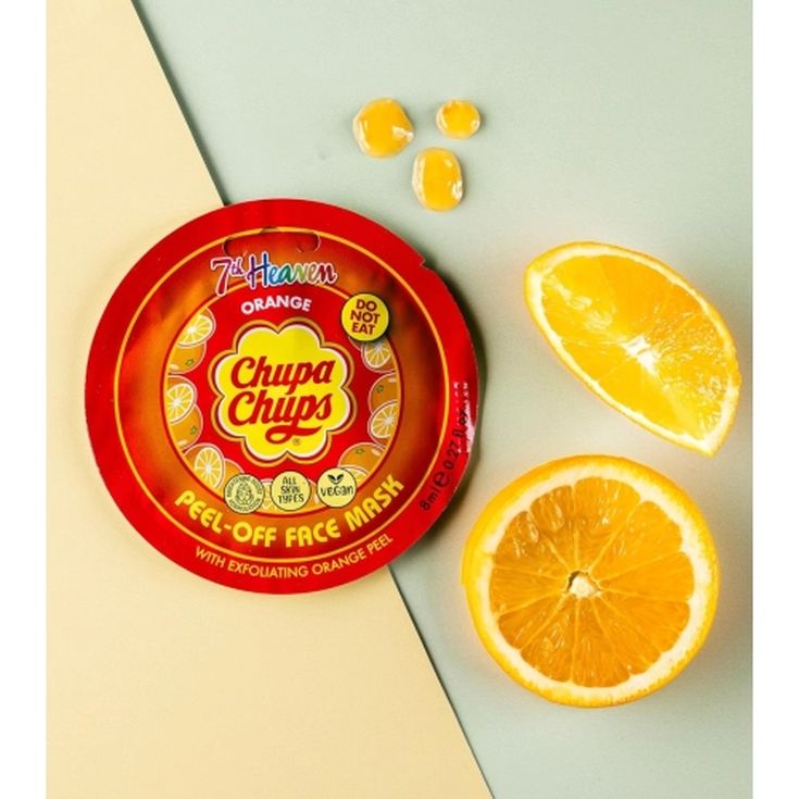 7th heaven mascarilla peel-off chupa chups naranja