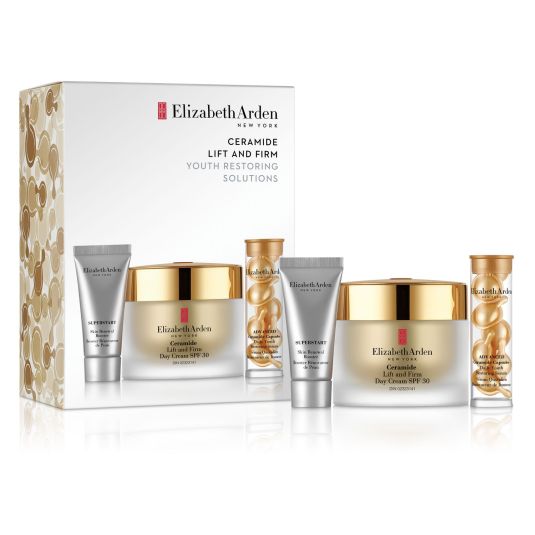elizabeth arden ceramide lift & firm day cream 50ml set 3 piezas elizabeth arden ceramide lift & firm day cream 50ml set 3 piezas