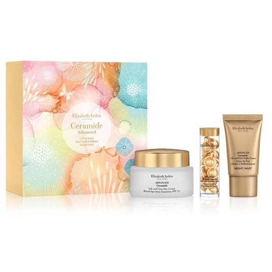 elizabeth arden ceramide lift & firm cream youth 50ml set de 3 piezas elizabeth arden ceramide lift & firm cream youth 50ml set de 3 piezas