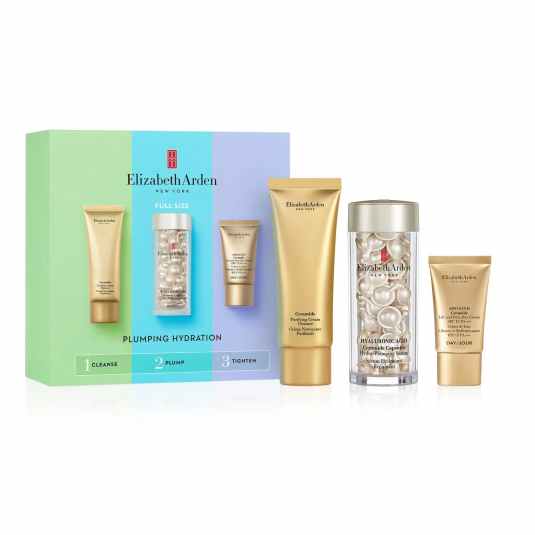 elizabeth arden ceramide acido hialuronico 60 capsulas set 3 piezas