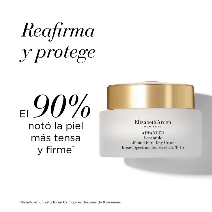 elizabeth arden ceramide lift&firm day crema 50ml cofre 3 piezas
