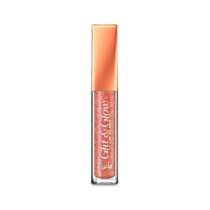 rude cosmetics glit & glow brillo de labios rude cosmetics glit & glow brillo de labios