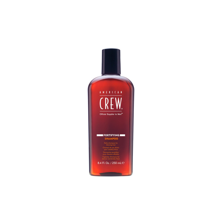 american crew champú fortificante para cabellos finos 250ml american crew champú fortificante para cabellos finos 250ml
