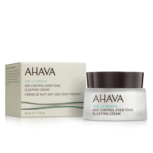 ahava age control even tone sleeping cream 50ml 