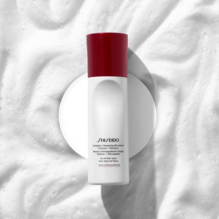 shiseido complete cleansing microfoam 180ml