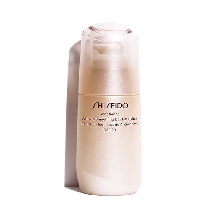 shiseido benefiance wrinkle smoothing day emulsion spf20 75ml shiseido benefiance wrinkle smoothing day emulsion spf20 75ml