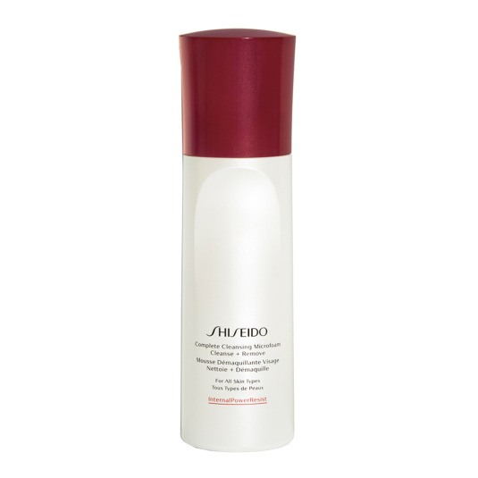 shiseido complete cleansing microfoam espuma limpiadora 180ml