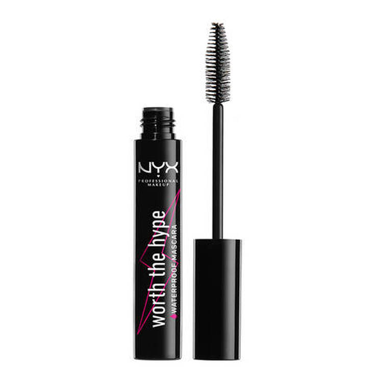 nyx worth the hype mascara de pestañas negra waterproof nyx worth the hype mascara de pestañas negra waterproof