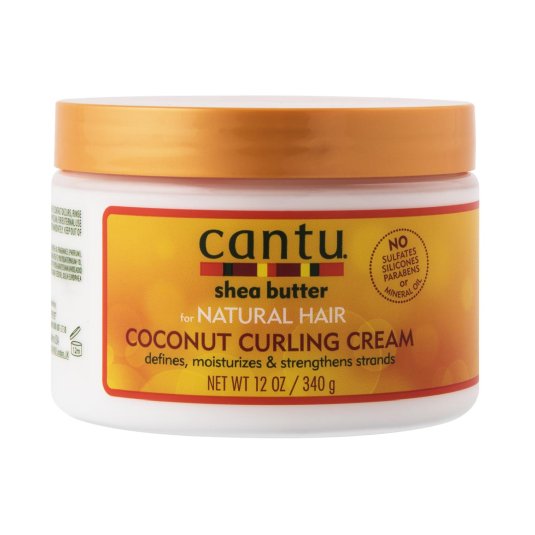 cantu shea butter natural hair coconut curling cream 