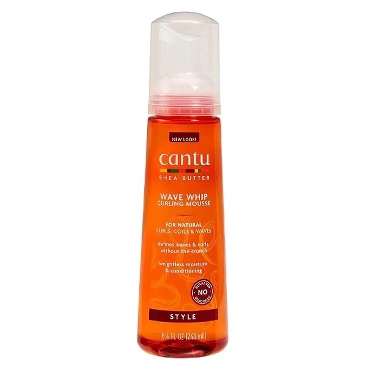 cantu shea butter for natural hair wave curling mousse 248ml cantu shea butter for natural hair wave curling mousse 248ml